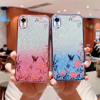 เคส iPhone XR เคสโทรศัพท์แฟชั่น ประดับเพชร เกรดสูง HYE