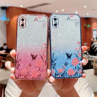 เคส iPhone XS Max X XS เคสโทรศัพท์แฟชั่น ประดับเพชร เกรดสูง HYE