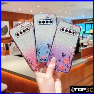 เคส Samsung S10 S10 Plus เคสโทรศัพท์มือถือ ลายผีเสื้อกระพริบ สําหรับ Samsung S10 S10 Plus MMHY