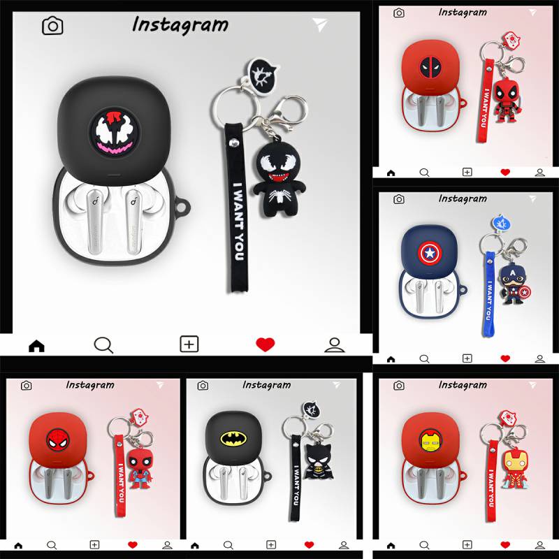 NG12 Anker liberty 4 Case / Liberty Air2 Pro CASE Dustproof Soft Washable Protective Cover, Silicone