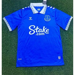 เสื้อกีฬาแขนสั้น ลายทีม Everton 23-24 ชุดเหย้า