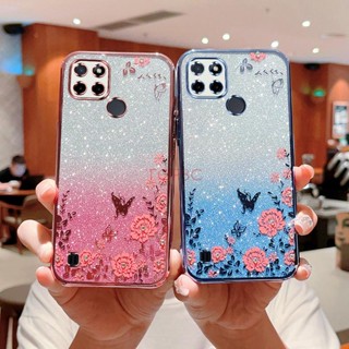 เคส Realme C21Y C25Y เคสโทรศัพท์ แฟชั่น คุณภาพสูง ติดเพชร HYE