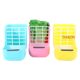 Daron 2 in 1 ชามให้อาหารกระต่าย อุปกรณ์เสริม สําหรับสัตว์เลี้ยง