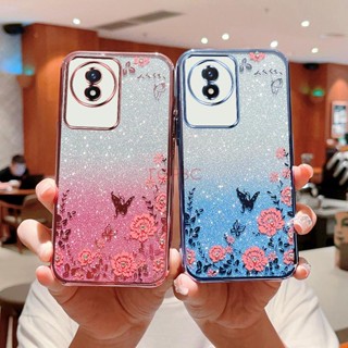 เคส Vivo Y02 Y02T Y02A เคสโทรศัพท์แฟชั่น ประดับเพชร เกรดสูง HYE