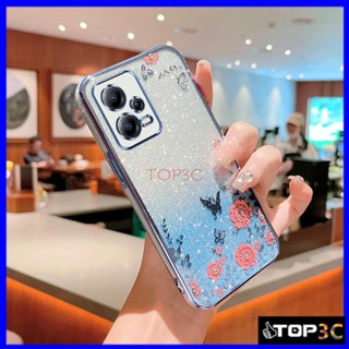 เคส Poco X5 5G Redmi Note 12 5G เคสโทรศัพท์มือถือ ลายผีเสื้อกระพริบ สําหรับ Poco X5 5G Redmi Note 12 5G MMHY