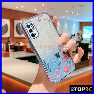 เคส Poco M3 Pro 5G เคสโทรศัพท์มือถือ ลายผีเสื้อกระพริบ สําหรับ Poco M3 Pro 5G MMHY