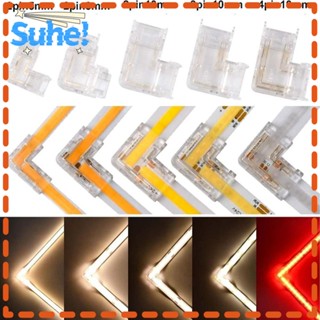 Suhe คลิปหัวเข็มขัด PP LED ใส 2PIN 3PIN 4PIN 5 มม. 8 มม. 10 มม. 5 ชิ้น