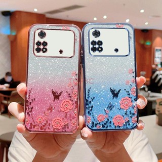 เคส Poco M4Pro 4G เคสโทรศัพท์แฟชั่น ประดับเพชร เกรดสูง HYE