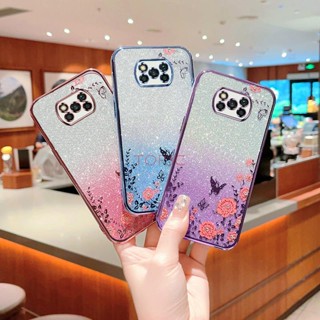 เคส Poco X3 Pro Poco X3 NFC เคสโทรศัพท์แฟชั่น ประดับเพชร เกรดสูง HYE