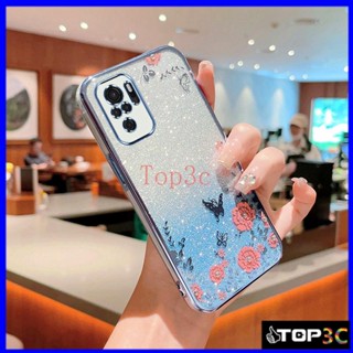 เคส Redmi Note 10 / Redmi Note 10s เคสโทรศัพท์ ลายผีเสื้อกระพริบ MMHY
