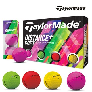 ลูกกอล์ฟ Taylormade Taylormade สองชั้น แบบนิ่ม สีสันสดใส สําหรับเล่นกอล์ฟ