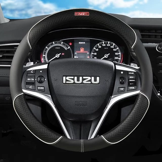 ปลอกหนังหุ้มพวงมาลัยรถยนต์ สําหรับ Isuzu D-Max & Etc MUX APV Ignis Edition VGS TROOPER DIABLO