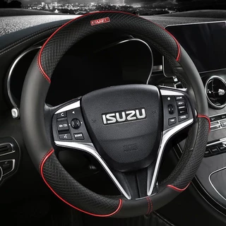 ปลอกหนังหุ้มพวงมาลัยรถยนต์ สําหรับ Isuzu D-Max & Etc MUX APV Ignis Edition VGS TROOPER DIABLO