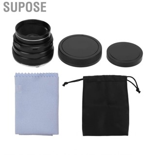 Supose 25mm F/1.8 APS‑C Manual Focus Lens for Canon EOS M Mount M2 M3 M5 M6 M10 Cameras