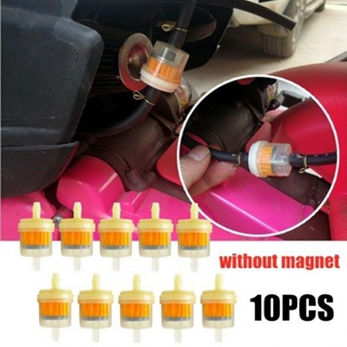 ⚡NEW 8⚡10 Pcs Motorcycle Vehicle Mower Small Engine Inline Gas Fuel Filter 1/4 6mm/7mm