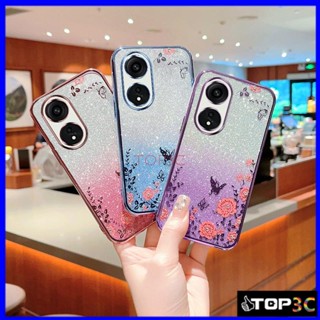 เคส OPPO Reno 8T 5G เคสโทรศัพท์มือถือ ลายผีเสื้อกระพริบ สําหรับ OPPO Reno 8T 5G A58 4G A78 4G A78 5G A98 5G Reno 8T 4G MMHY