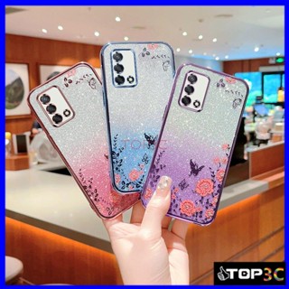 เคส OPPO A95 A74 4G เคสโทรศัพท์ ลายผีเสื้อกระพริบ สําหรับ OPPO A95 A74 4G MMHY