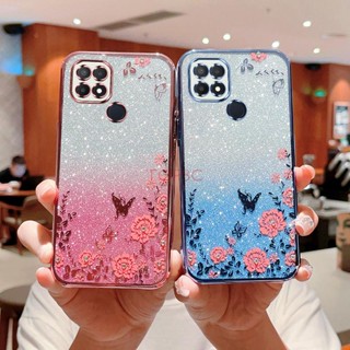 เคส OPPO A15 A15S เคสโทรศัพท์แฟชั่น ประดับเพชร เกรดสูง HYE