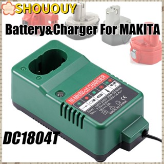 Shououy อะแดปเตอร์แท่นชาร์จแบตเตอรี่ ทนทาน สําหรับแบตเตอรี่ Makita 12V 9.6V 7.2V 14.4V 18V Ni-Cd/Ni-Mh