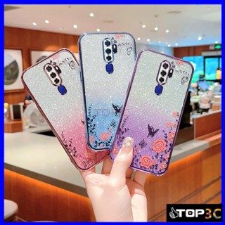 เคส  OPPO A5 2020 A9 2020 เคสโทรศัพท์มือถือ ลายผีเสื้อกระพริบ สําหรับ OPPO A5 2020 A9 2020 MMHY