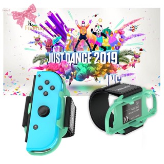 สายรัดข้อมือ สําหรับจอยเกม NS Just Dance Gamepad Band Strap AU [fivehappy.th] 2 ชิ้น