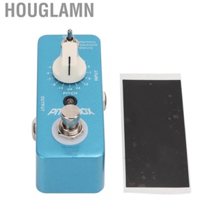 Houglamn Reverb Pedals  Guitar Pitch Shift Pedal Metal 3 Mode for Guitars