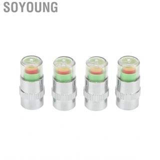 Soyoung Indicator   Valve Cap Universal Accurate 2.4Bar for Motorcycles Cars