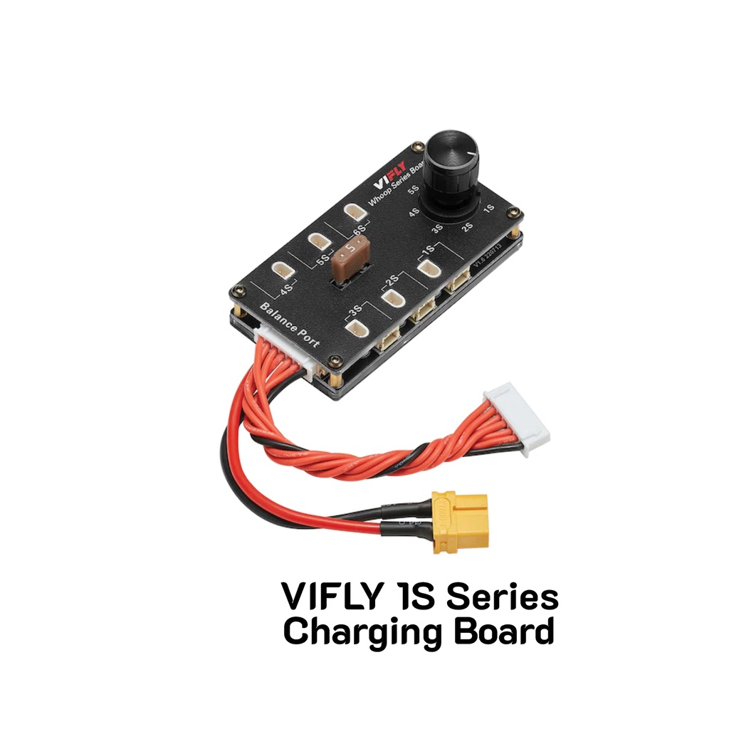 NEW VIFLY WhoopStor 3 / Charging Board – 1S Battery Storage Charger and Discharger PH2.0 BT2.0 A30 อุปกรณ์โดรน Drone