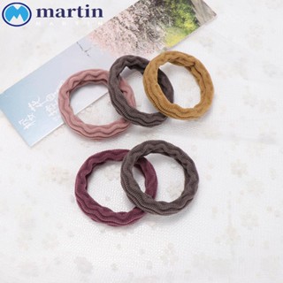 Martin ยางรัดผม น่ารัก ผู้หญิง 5 ชิ้น ที่คาดผม ที่คาดผม ไร้รอยต่อ