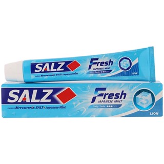 LeeMart ยาสีฟัน ซอลส์ Salz Fresh 40G ซ้อล ยาสีฟัน ซอล รุ่น เฟรช เจแปนนิส มิ้นต์ ขนาด 40 กรัม