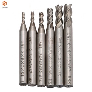 End Mill ก้านตรง เหล็ก 4 ฟลุต ความเร็วสูง แบบเปลี่ยน สําหรับงานหนัก