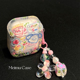 เคสหูฟัง ลายลูกสุนัขกราฟฟิตี้ สําหรับ airpods 3