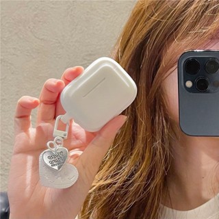 เคสหูฟังไร้สาย ป้องกัน ลายคลื่น สีขาว เรียบง่าย สําหรับ Apple AirPods Pro3 2