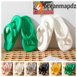 Oceanmapdz รองเท้าแตะลําลอง EVA กันน้ํา น้ําหนักเบา สําหรับผู้ชาย ผู้หญิง ใส่ในบ้าน นอกบ้าน