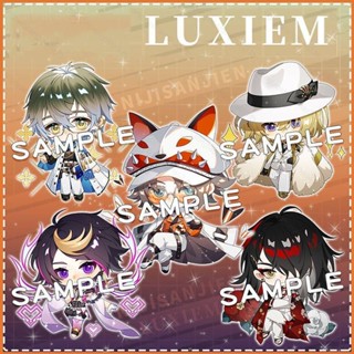 Yt3 LUXIEM พวงกุญแจ จี้อนิเมะ Vtuber Vox Mysta Luca Ike Shu ANYCOLOR TY3