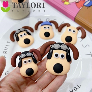 Taylor1 กิ๊บติดผม รูปการ์ตูนสุนัข 3D DIY สําหรับตกแต่งตุ๊กตา 10 ชิ้น