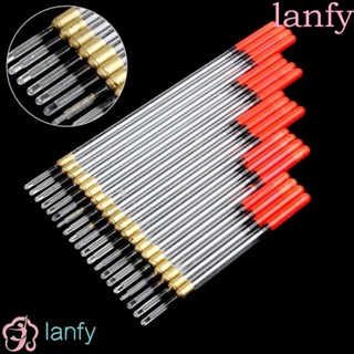 Lanfy สเต็มลอยน้ํา น้ําหนักเบา สีโปร่งใส อุปกรณ์เสริม สําหรับตกปลา 20 ชิ้น