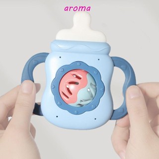 Aroma ยางกัด รูปขวดนมน่ารัก เกรดอาหาร ปลอดภัย ของเล่นสําหรับเด็ก