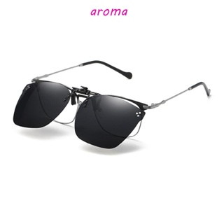 Aroma แว่นกันแดด UV400 เลนส์โฟโตโครมิก ป้องกันรังสียูวี สไตล์เรโทร สําหรับขับรถกลางคืน ตกปลา