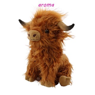 Aroma ตุ๊กตาวัวจําลอง น่ารัก ของขวัญสําหรับเด็กผู้ชาย และเด็กผู้หญิง