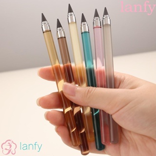 Lanfy ดินสออะคริลิค ใช้ซ้ําได้ ทนทาน ไม่จํากัดการเขียน สําหรับสํานักงาน