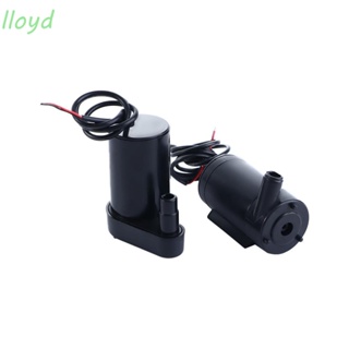 Lloyd มอเตอร์ปั๊มจุ่ม DC 5-12V เสียงเบา ทนทาน 3 ลิตร ต่อนาที