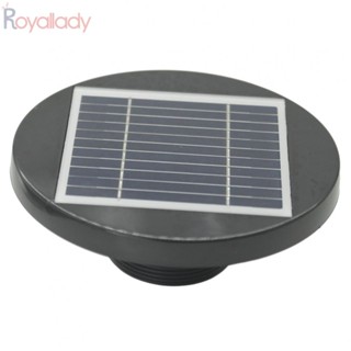 #ROYALLADY#Solar พัดลมระบายอากาศหลังคา สําหรับเรือนกระจก เรือนกระจก RV