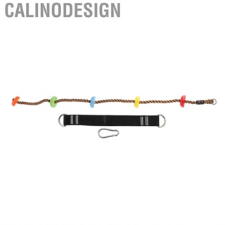 Calinodesign Swing Disc Climbing Equipment High Strength Corrosion Resistant Rope with Hook for Courtyard