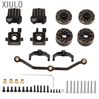 Xiulo RC Steering Link Rod Knuckle  Upgrade Part Kit Front Rear Counterweight Improve Stability for 1/18 Car