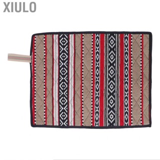 Xiulo Folding Seat Cushion  Comfortable Cotton Internal Ethnic Style Polyester Surface PU Bottom Chair for Fishing