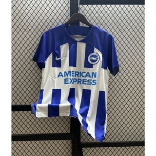 [Fans] 2324 ใหม่ เสื้อกีฬาแขนสั้น ลายทีมฟุตบอล Brighton คุณภาพสูง