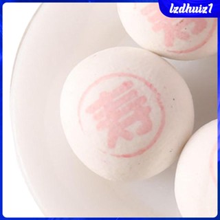 [Lzdhuiz1] ของหวาน สไตล์จีน สําหรับตกแต่งบ้านตุ๊กตา 4 ชิ้น