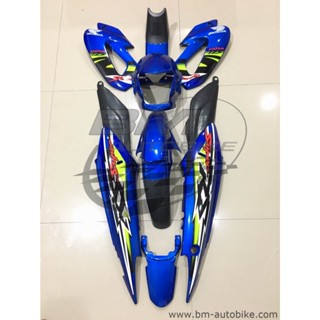 เฟรมรถSonic 2000 สีน้ำเงิน325ล้วน โซนิค ตัวเก่า ไม่รวมดำด้าน เฟรมรถ กรอบรถ/TPAutobike14