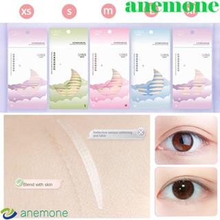 Anemone สติกเกอร์ติดตาสองชั้น แต่งลูกไม้ มีกาวในตัว ระบายอากาศ 5 รูปแบบ